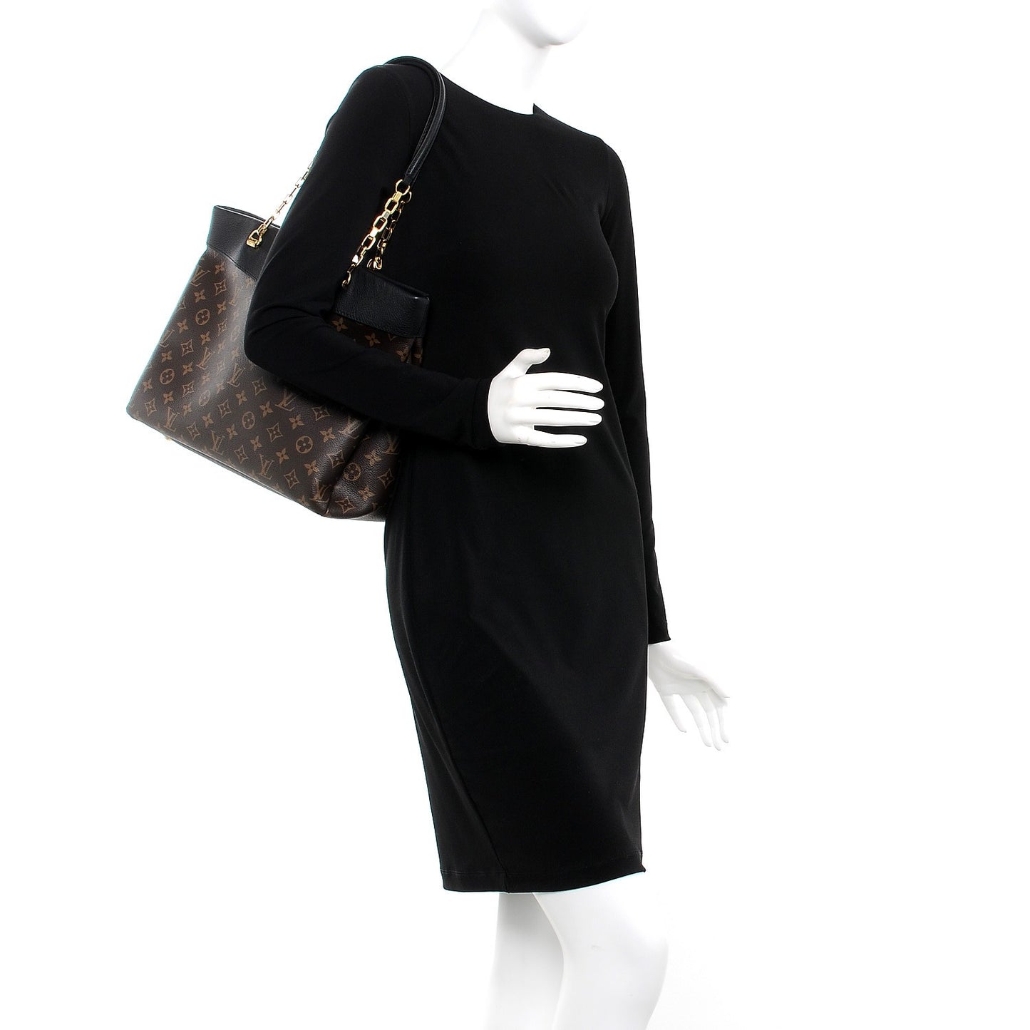 Monogram Pallas Shopper Black