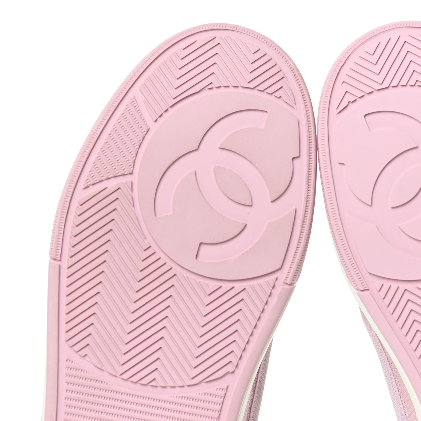 Fabric Womens Logo Sneakers 38 Light Pink