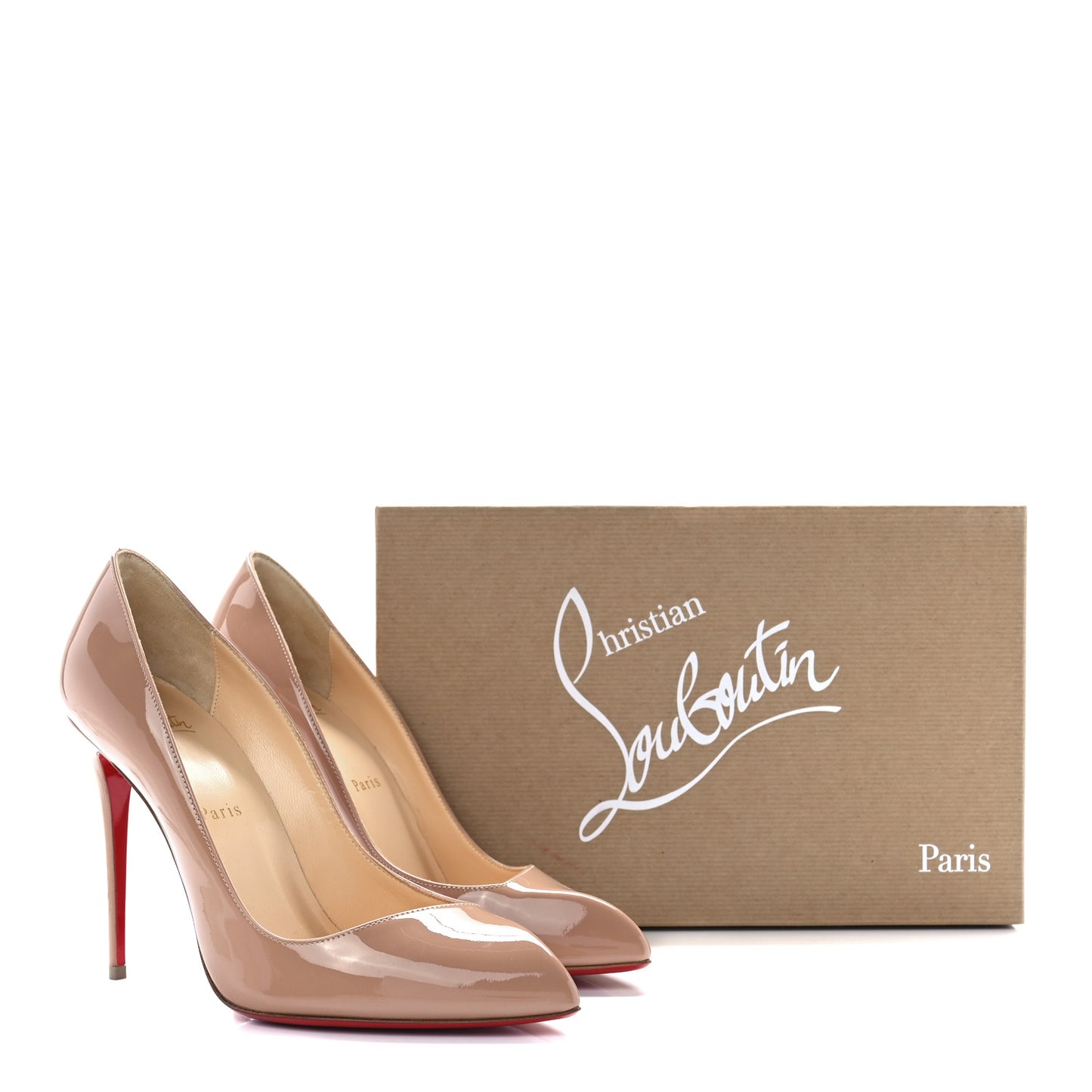 Patent Corneille 100 Pumps 39 Nude