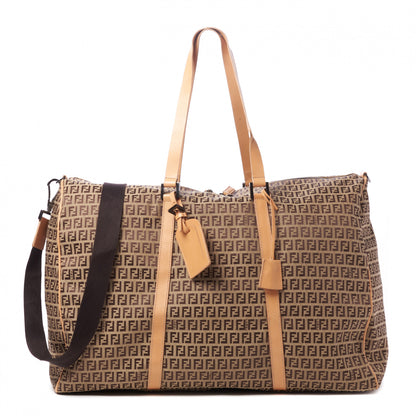 Fendi Zucchino Duffle Bag Beige 1 of 9