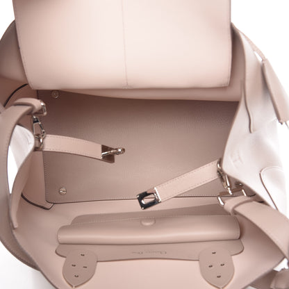 Christian Dior Supple Grained Calfskin Large Open Bar Tote Rose Poudre 6 of 11