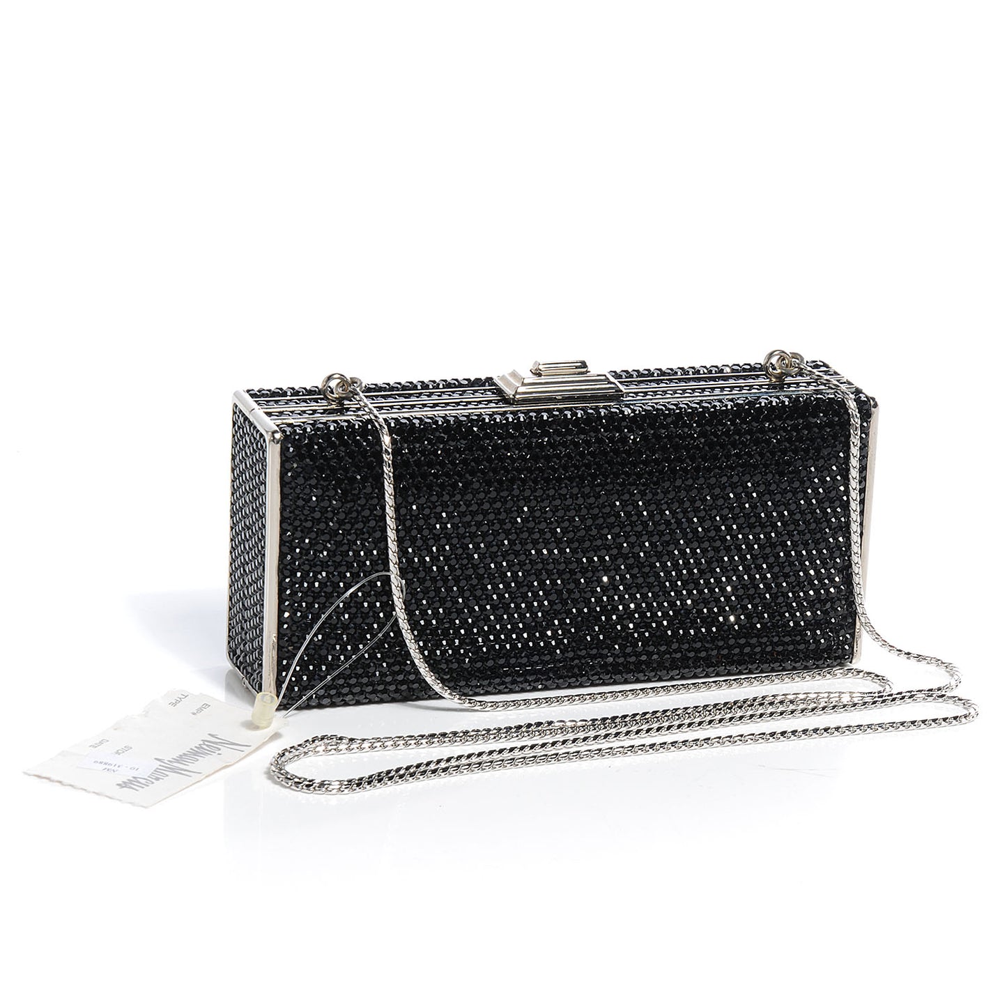 Crystal MinaudiÃ¨re Clutch Black