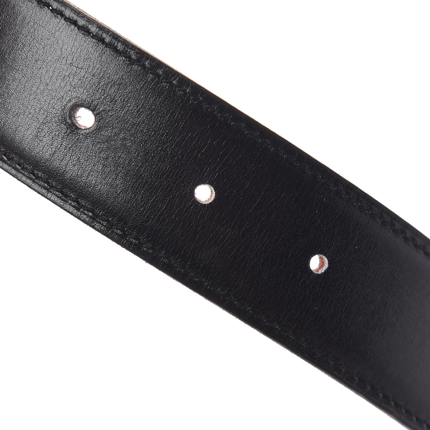 Hermes Box Togo 32mm H Belt 85 Black Gold 5 of 9