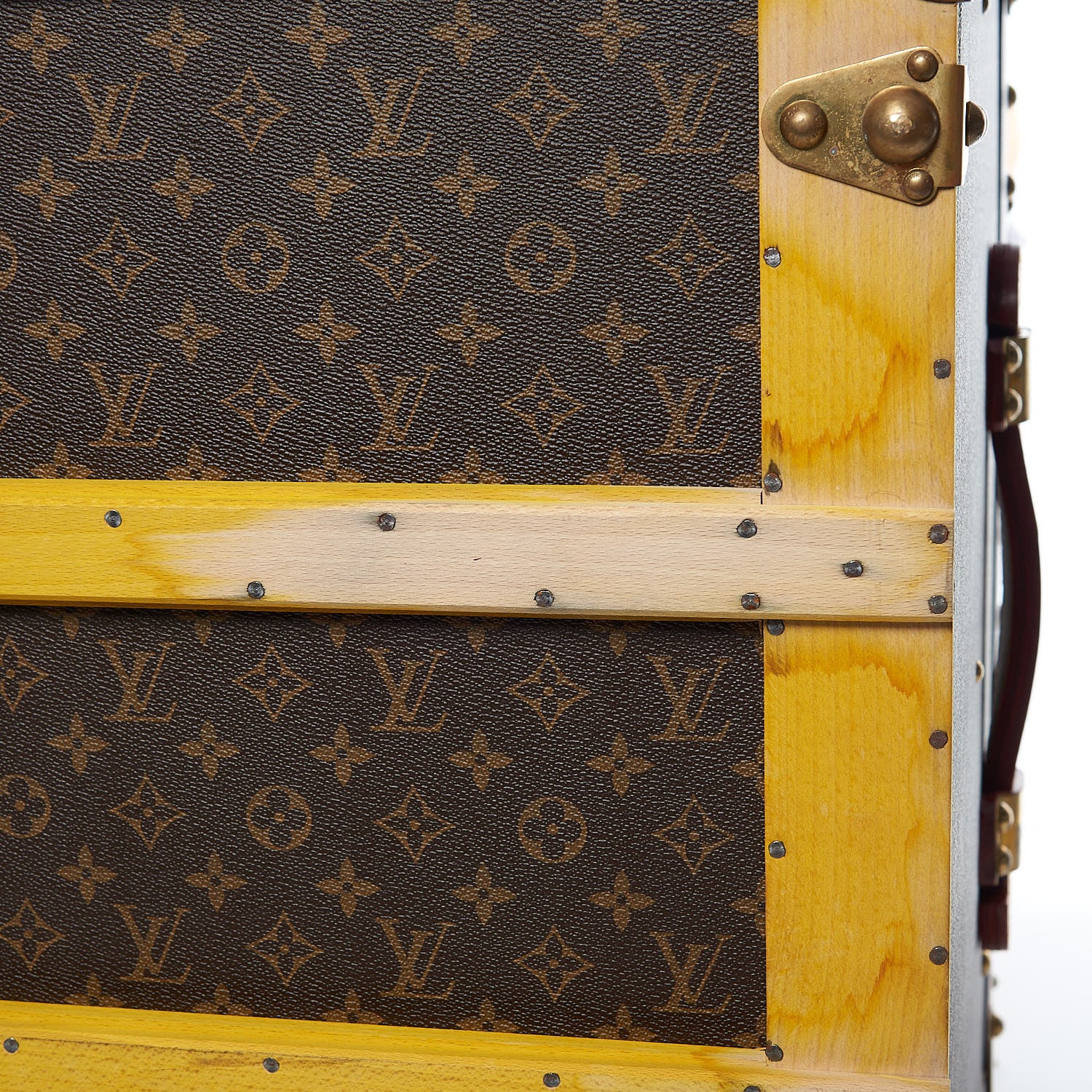 Louis Vuitton Monogram Malle Courrier Lozine Trunk 110 12 of 50
