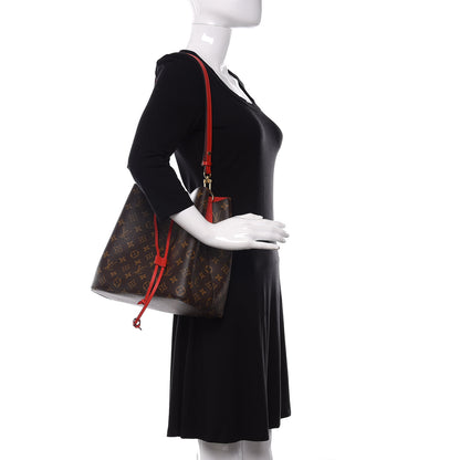 Louis Vuitton Monogram Neonoe MM Coquelicot 2 of 12
