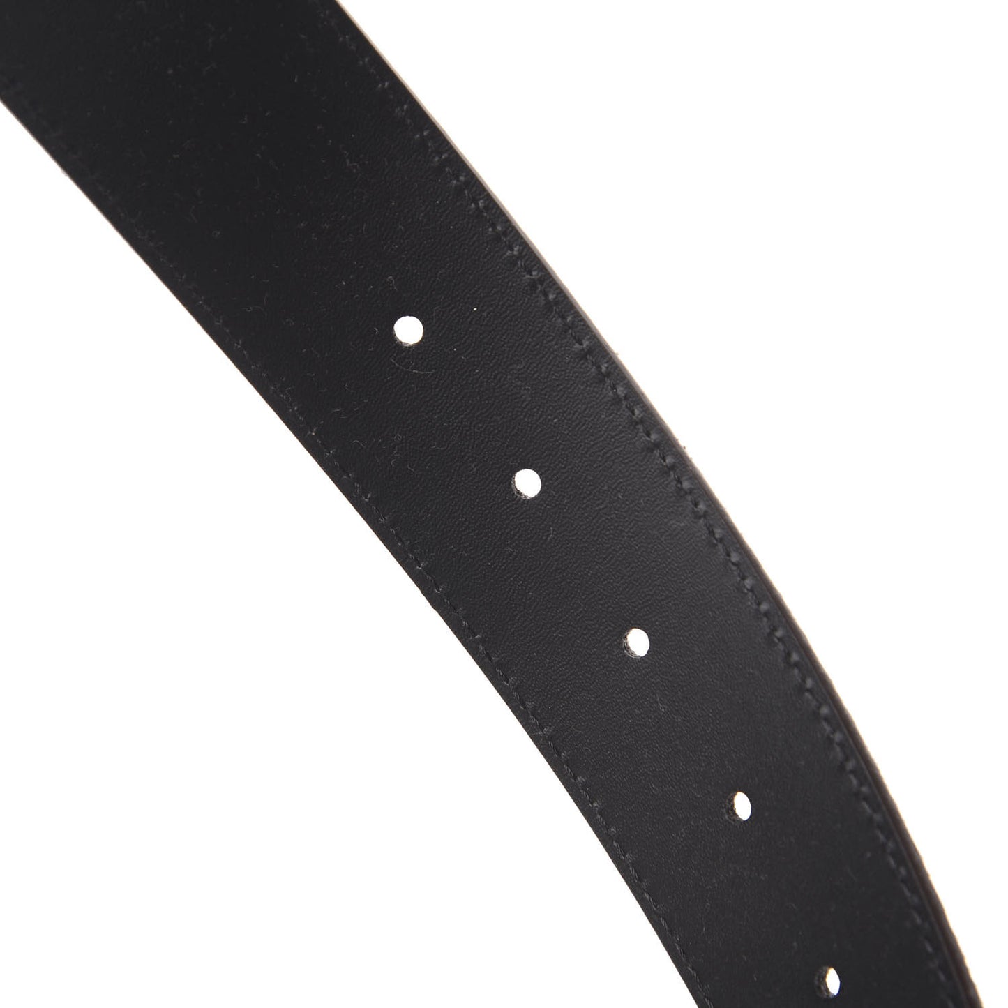 Suede Calfskin Mini Damier 40mm LV Initiales Belt 95 38 Moka