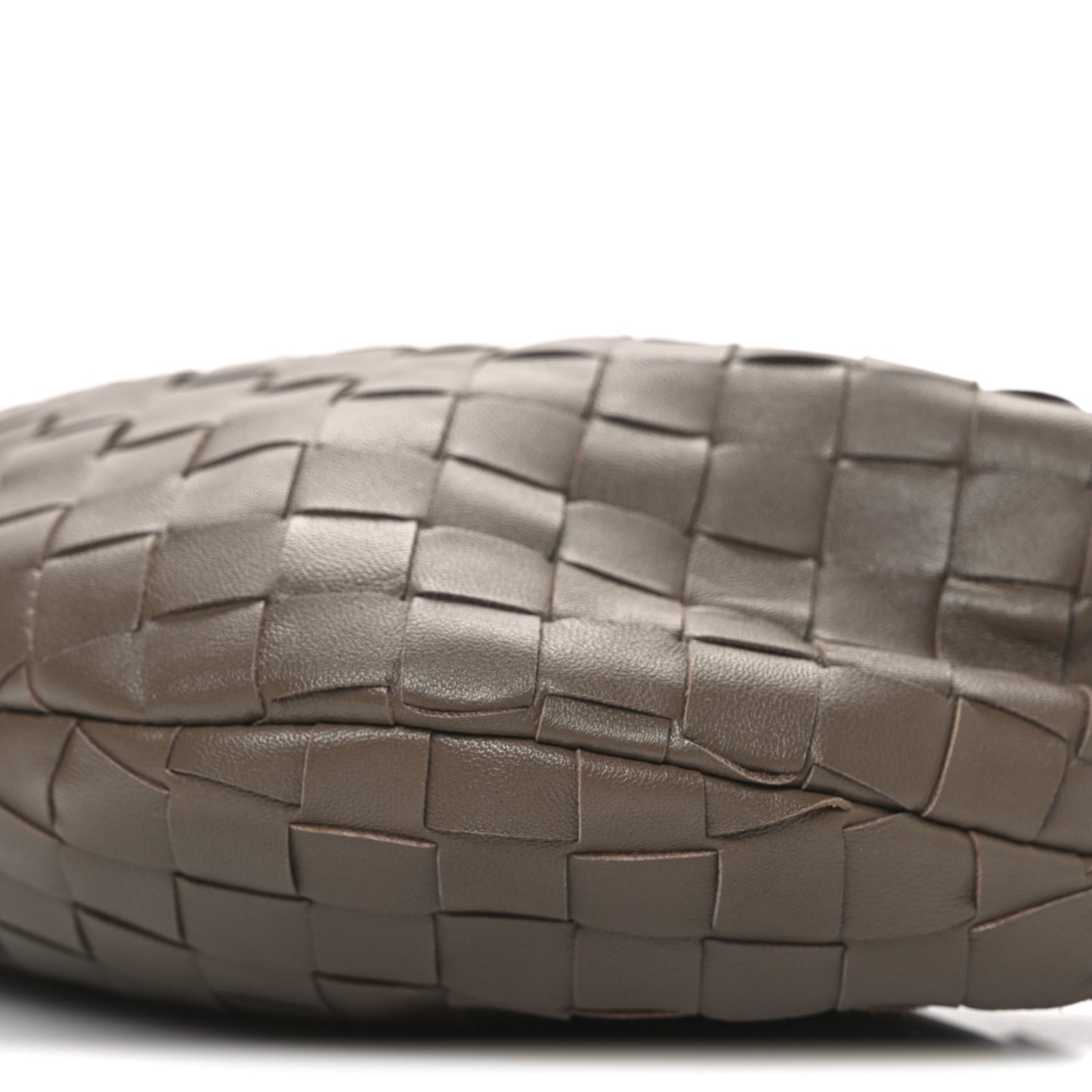 Nappa Intrecciato Mini Jodie Dark Taupe