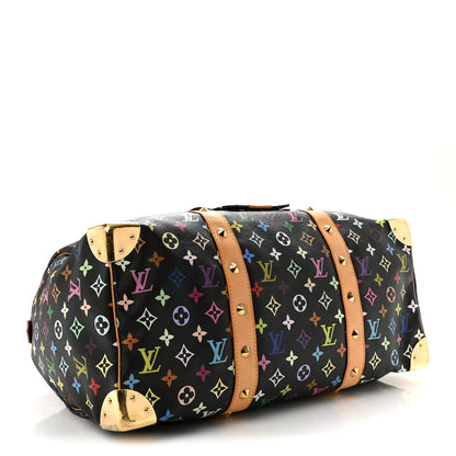 Louis Vuitton Monogram Multicolor Keepall 45 Black 3 of 13