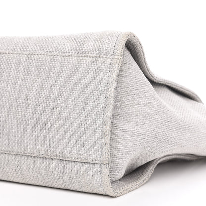 Chanel Canvas Medium Deauville Tote Grey 11 of 14