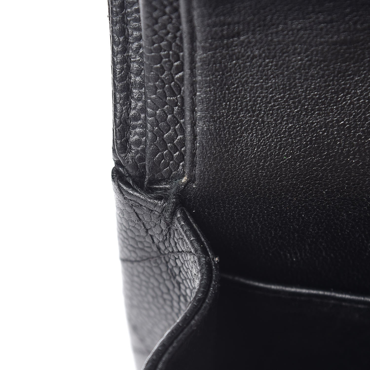Chanel Caviar Quilted Medium Double Flap Black 16 of 25