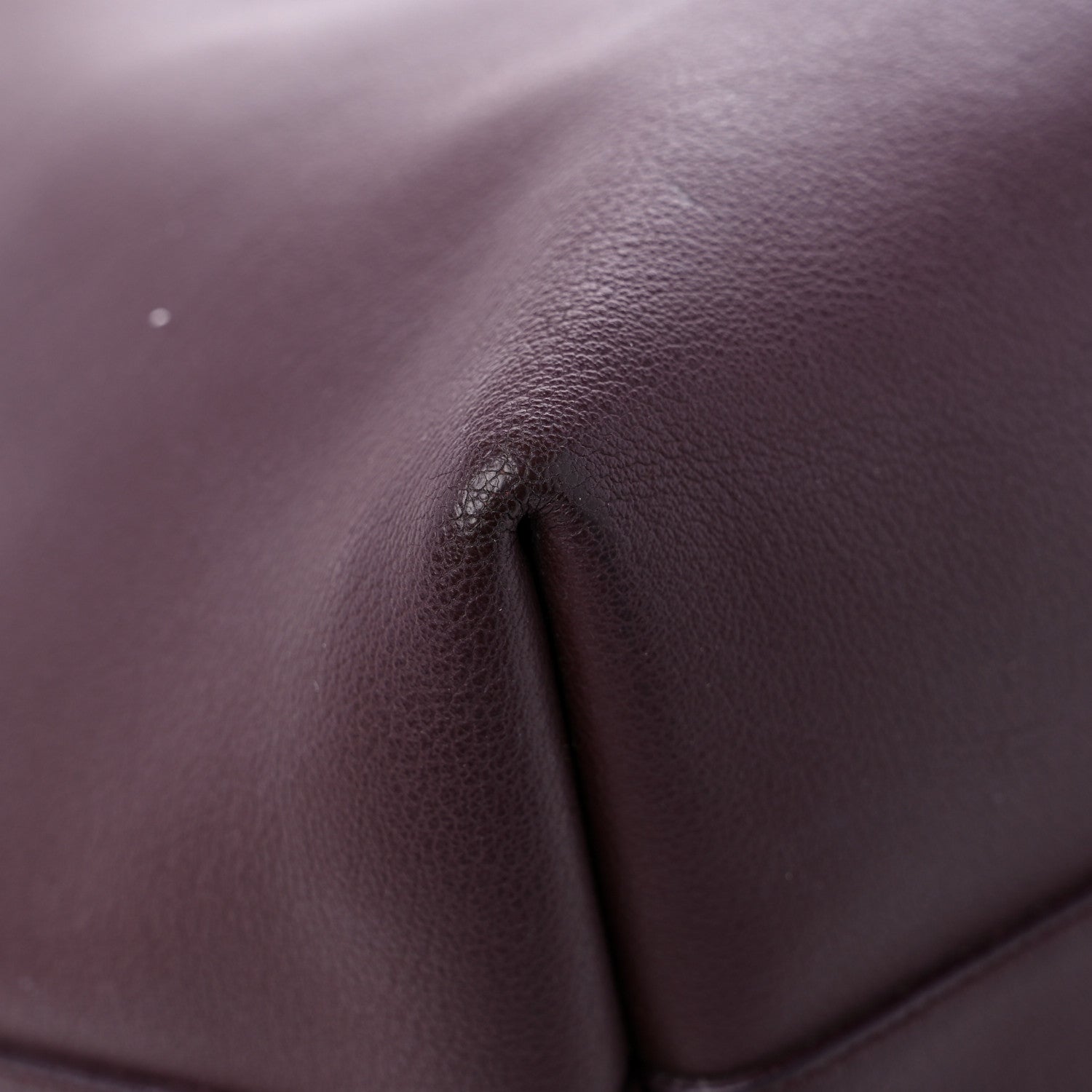 Saint Laurent Calfskin Large Shopping Tote Old Bordeaux 11 of 18