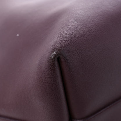 Saint Laurent Calfskin Large Shopping Tote Old Bordeaux 11 of 18