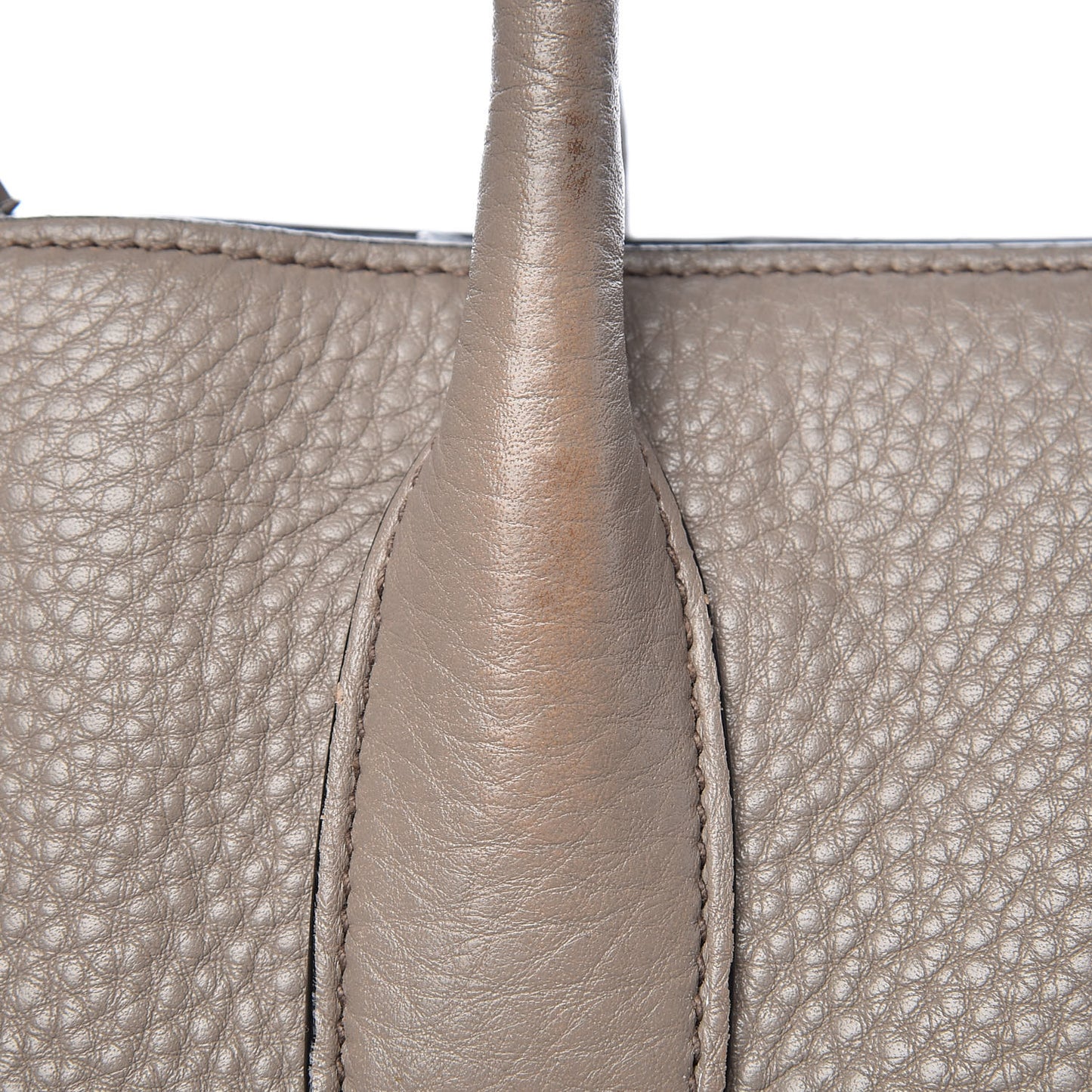 Vitello Daino Twin Pocket Tote Argilla