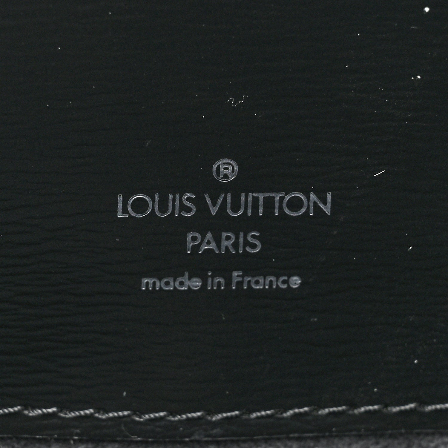 Louis Vuitton Epi Cluny Black 6 of 10