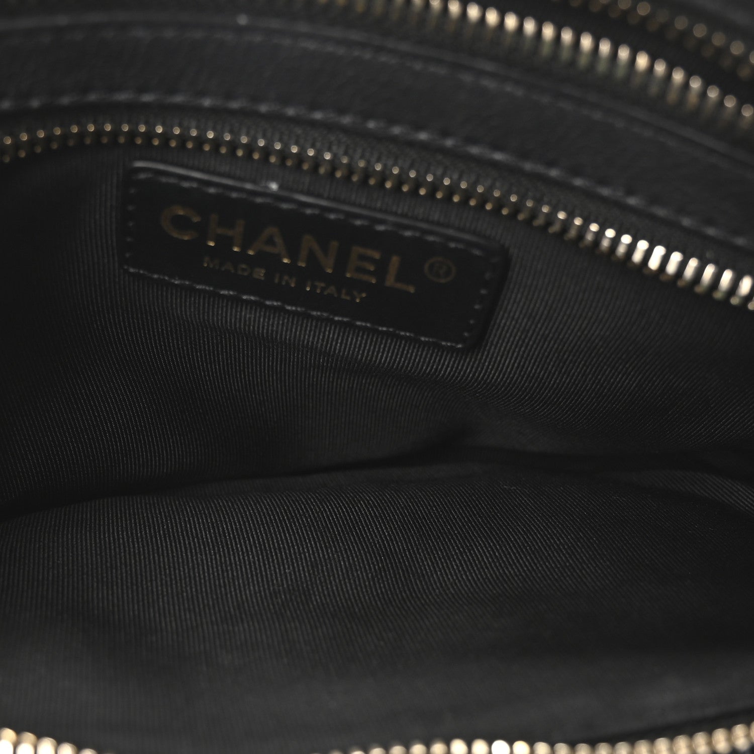 Chanel Metallic Calfskin Flap Chain Waist Bag Ruthenium 5 of 10