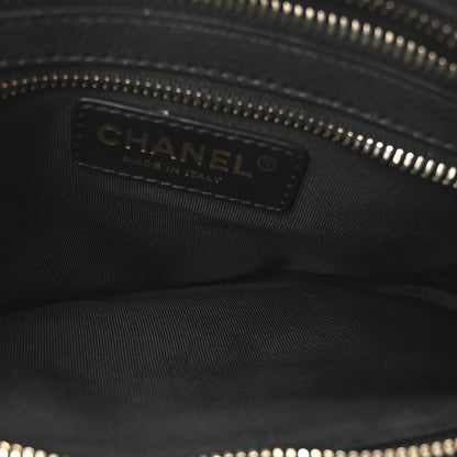 Chanel Metallic Calfskin Flap Chain Waist Bag Ruthenium 5 of 10