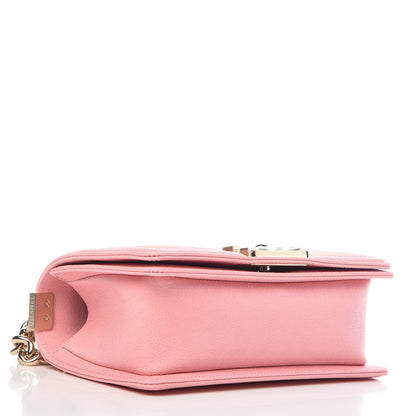 Chanel Caviar Quilted Small Boy Flap Pink 5 of 11