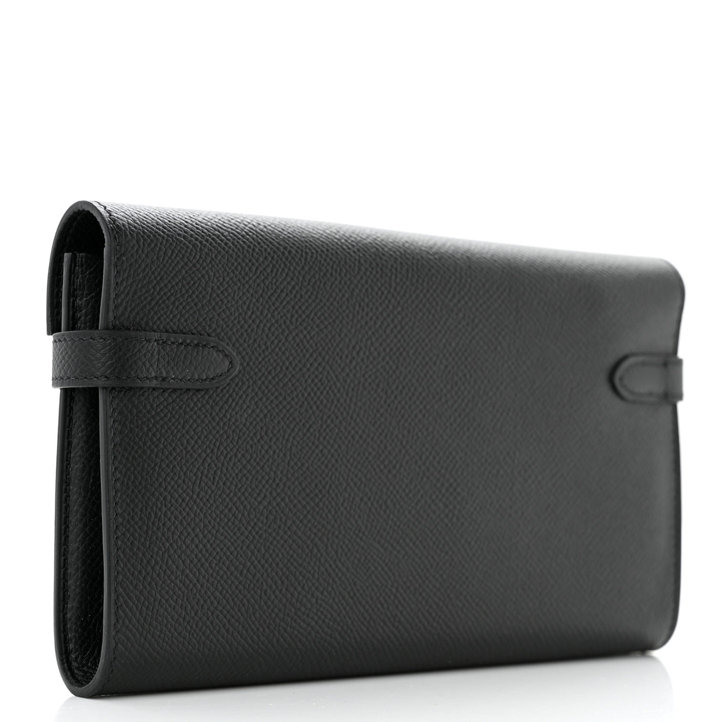 Epsom Kelly Longue Wallet Black