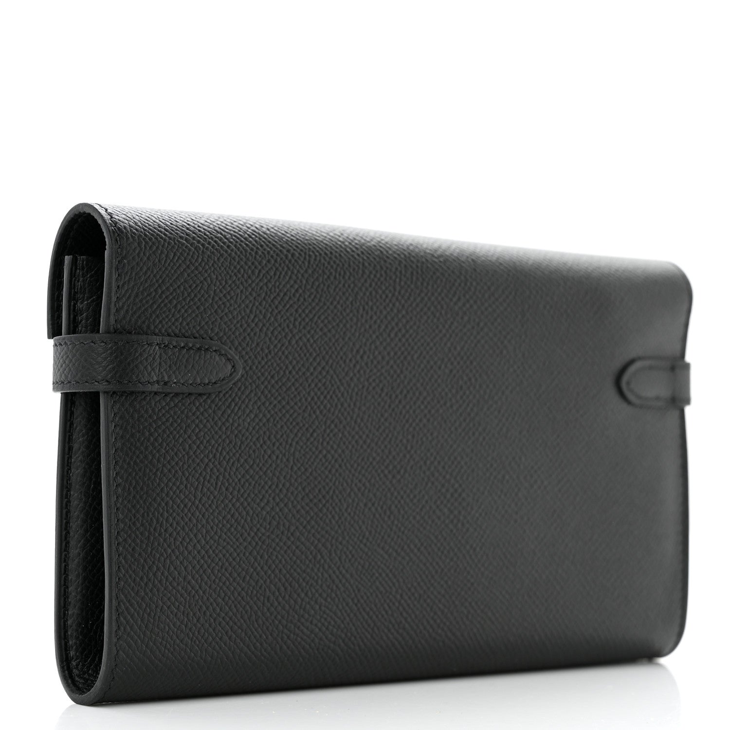 Hermes Epsom Kelly Longue Wallet Black 3 of 9
