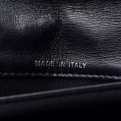 Chanel Caviar Quilted CC Long Double Wallet Navy 7 of 14