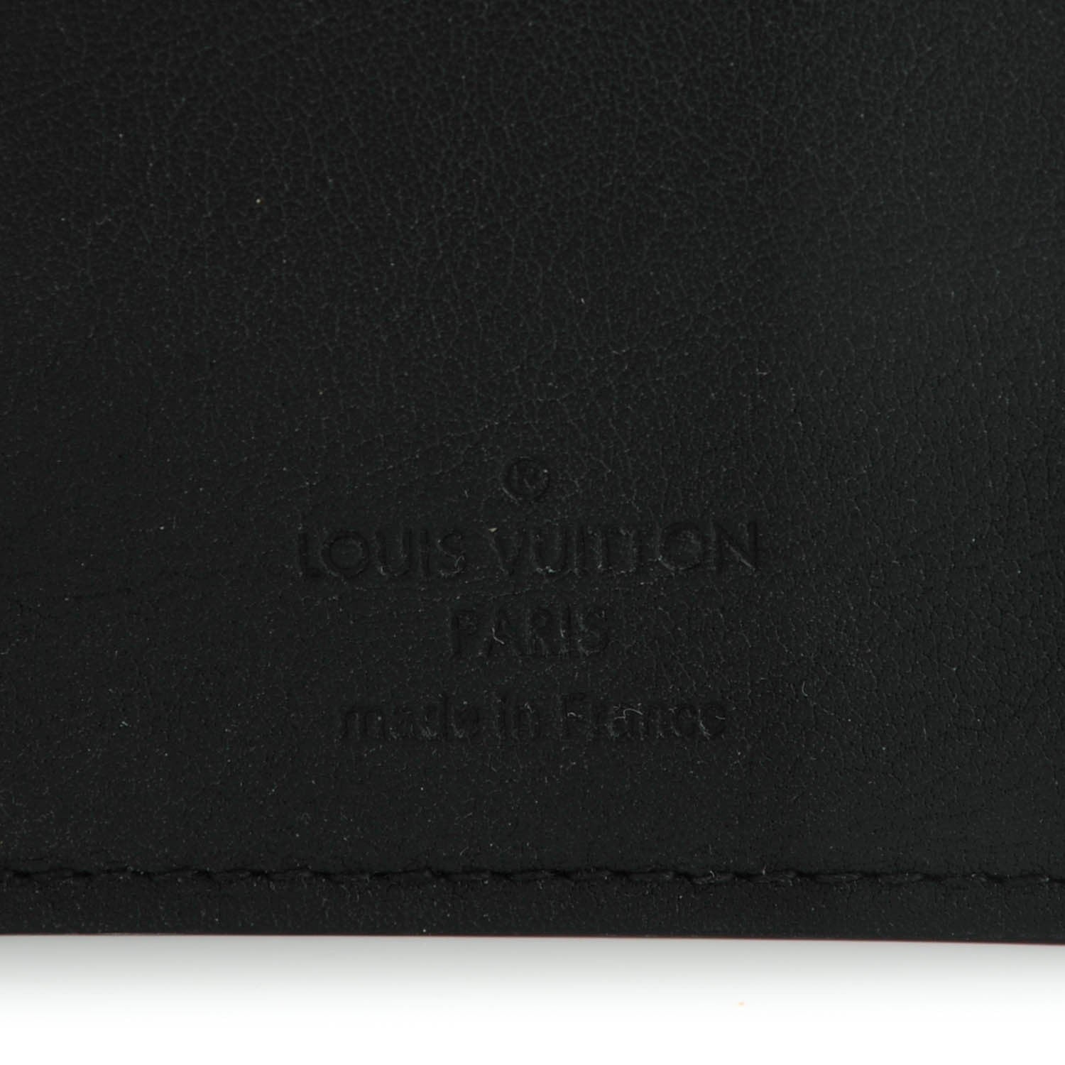 Louis Vuitton Taurillon Brazza Wallet Black 6 of 7