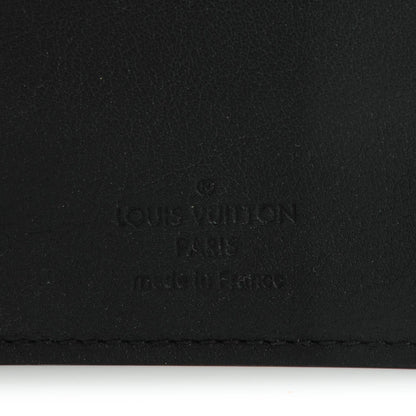 Louis Vuitton Taurillon Brazza Wallet Black 6 of 7