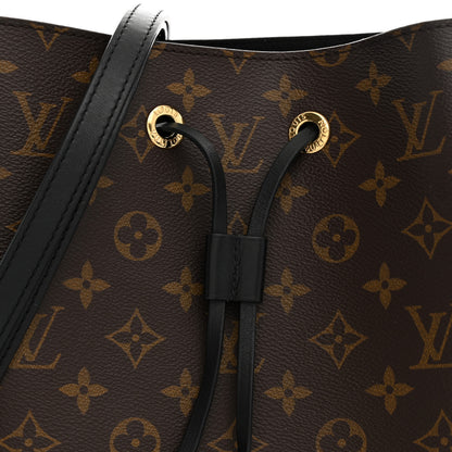 Louis Vuitton Monogram Neonoe MM Black 7 of 10