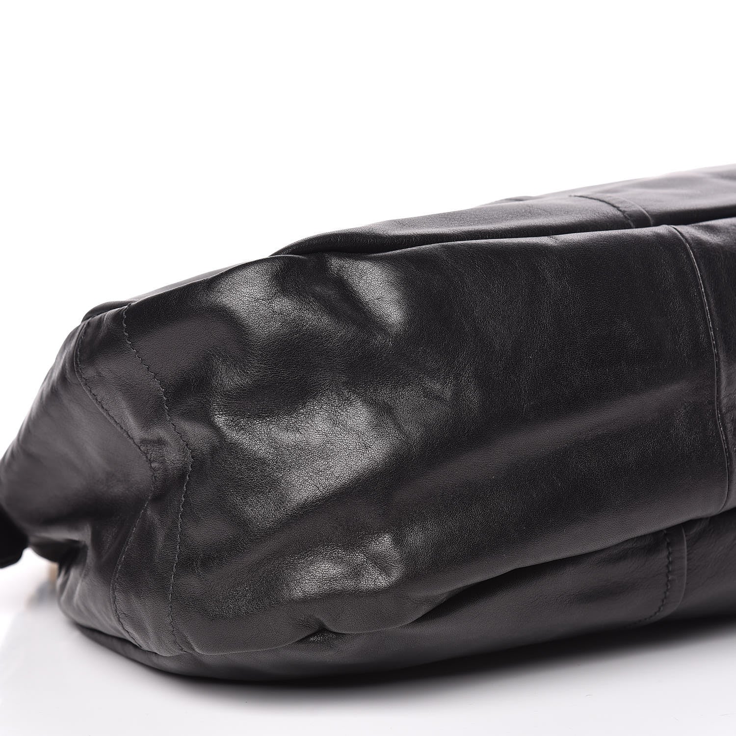 Prada Soft Calf Hobo Black 5 of 10
