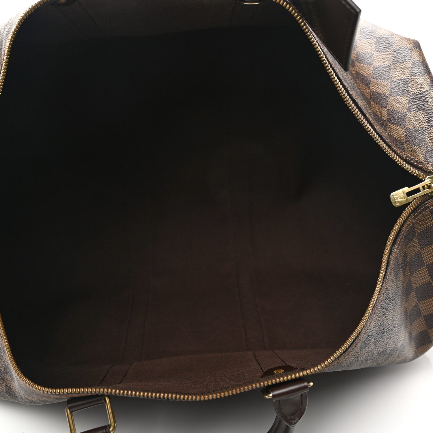 Louis Vuitton Damier Ebene Keepall Bandouliere 55 4 of 11