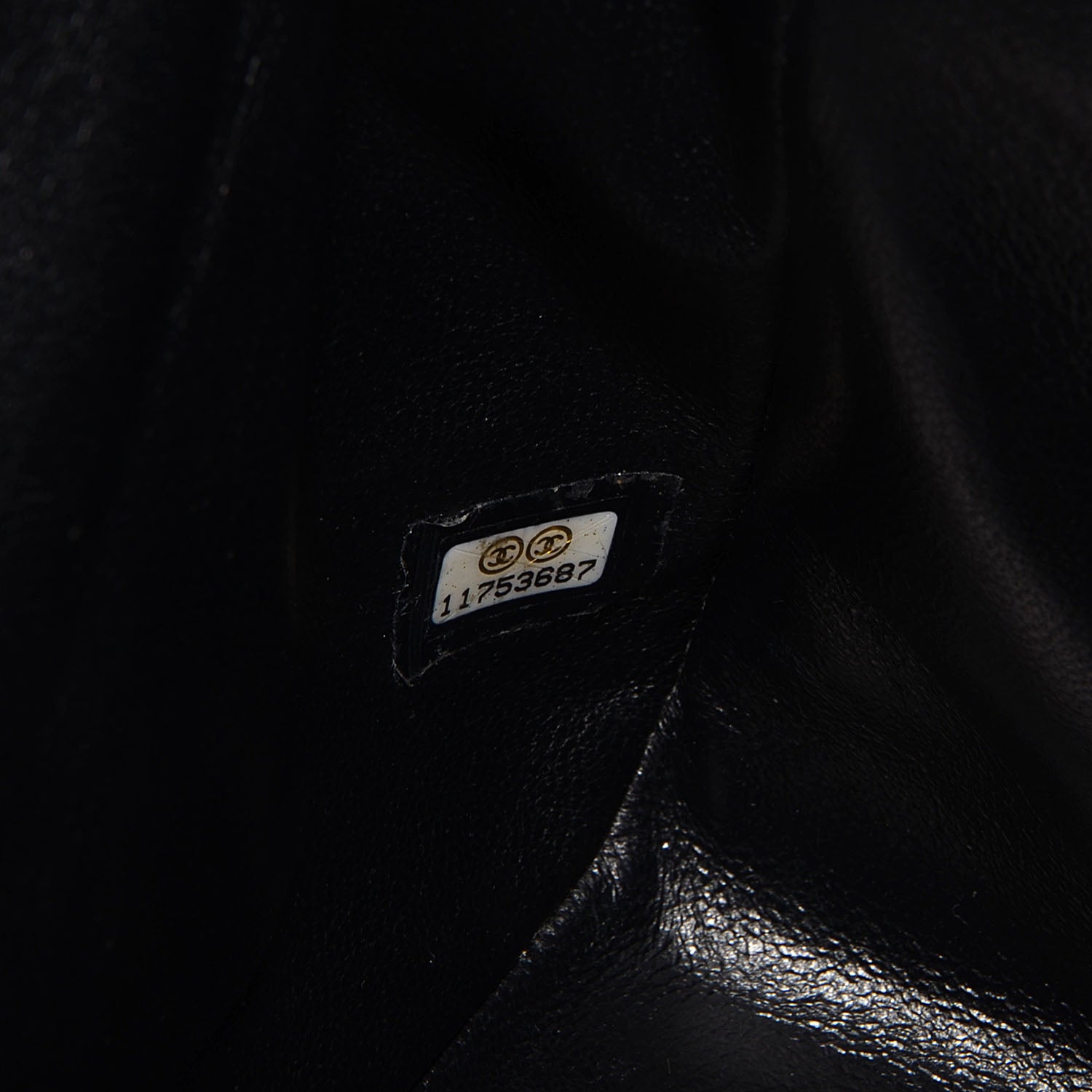 Chanel Distressed Patent Jumbo Single Flap Black 7 of 8