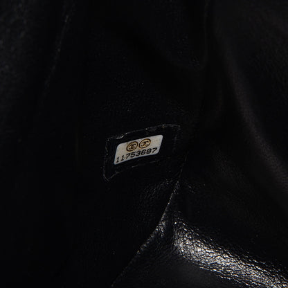 Chanel Distressed Patent Jumbo Single Flap Black 7 of 8