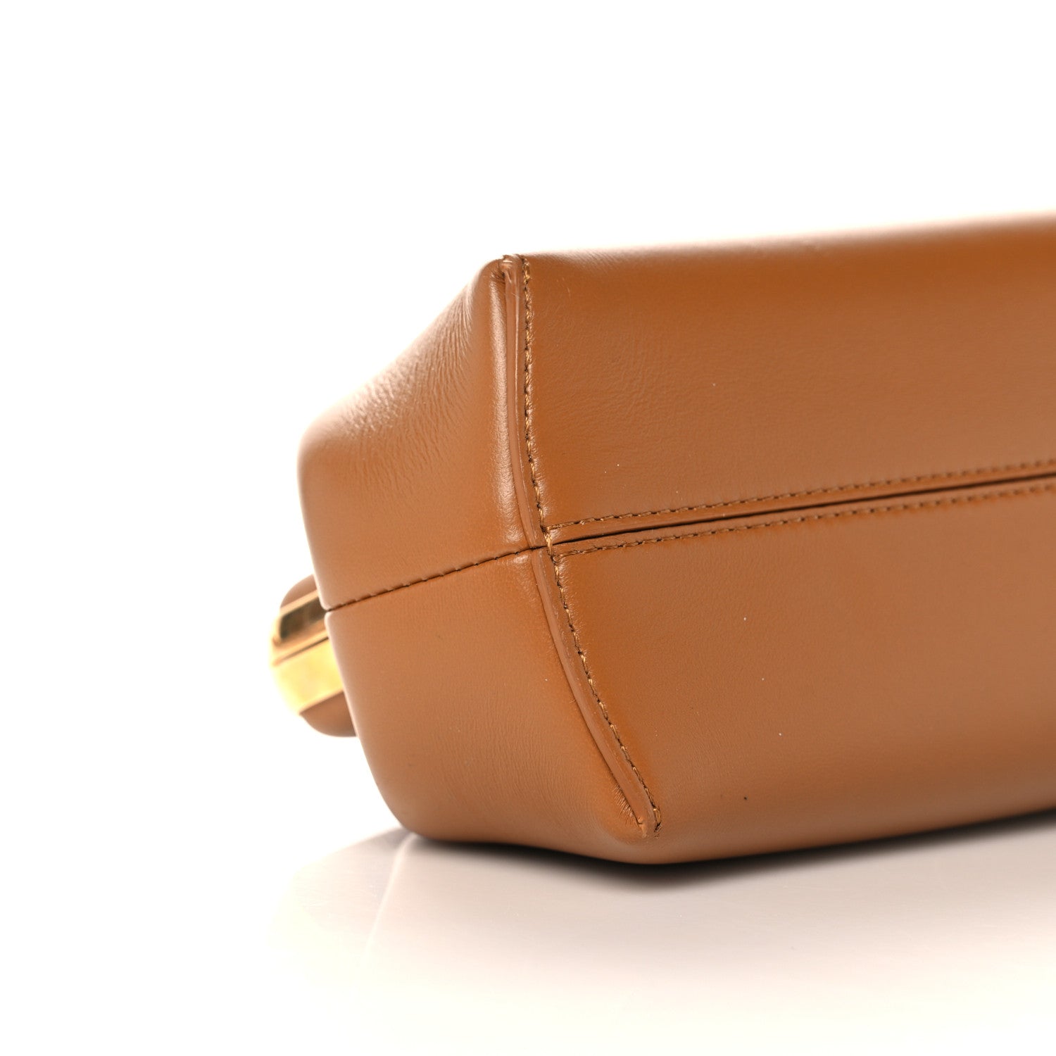 Fendi Shiny Nappa Small Fendi First Caramello 5 of 15