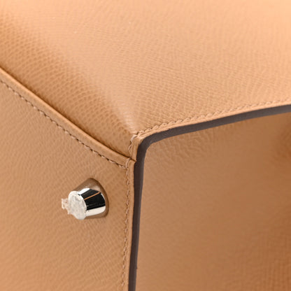 Hermes Epsom Verso Kelly Sellier 28 Biscuit Mauve Sylvestre 12 of 13