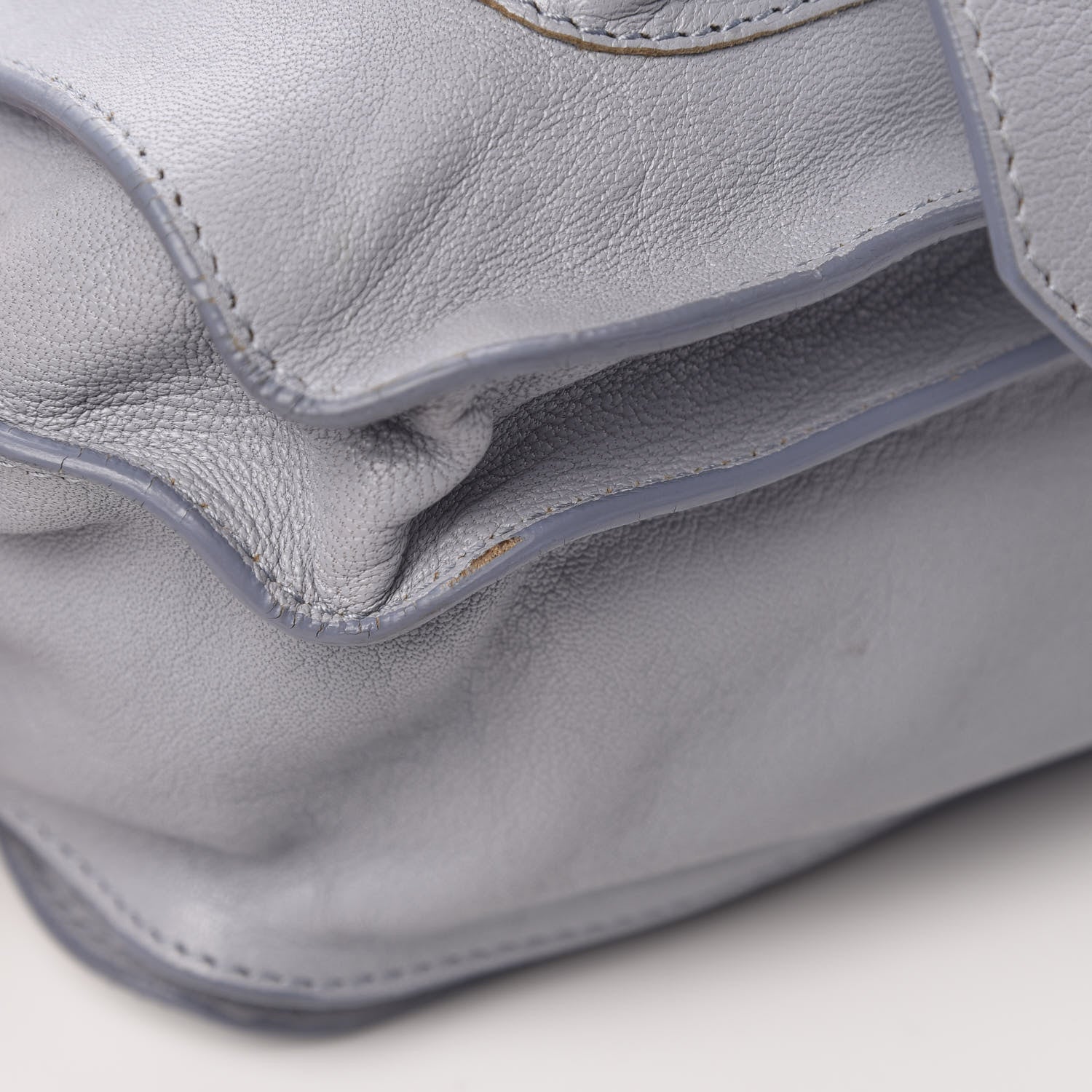 Proenza Schouler Lambskin Medium PS1 Satchel Concrete Grey 13 of 15