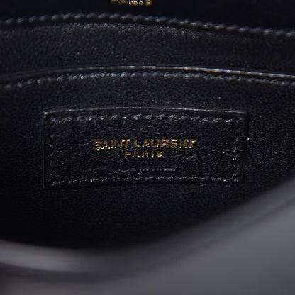 Saint Laurent Calfskin Small Datcha Satchel Bag Black 7 of 11