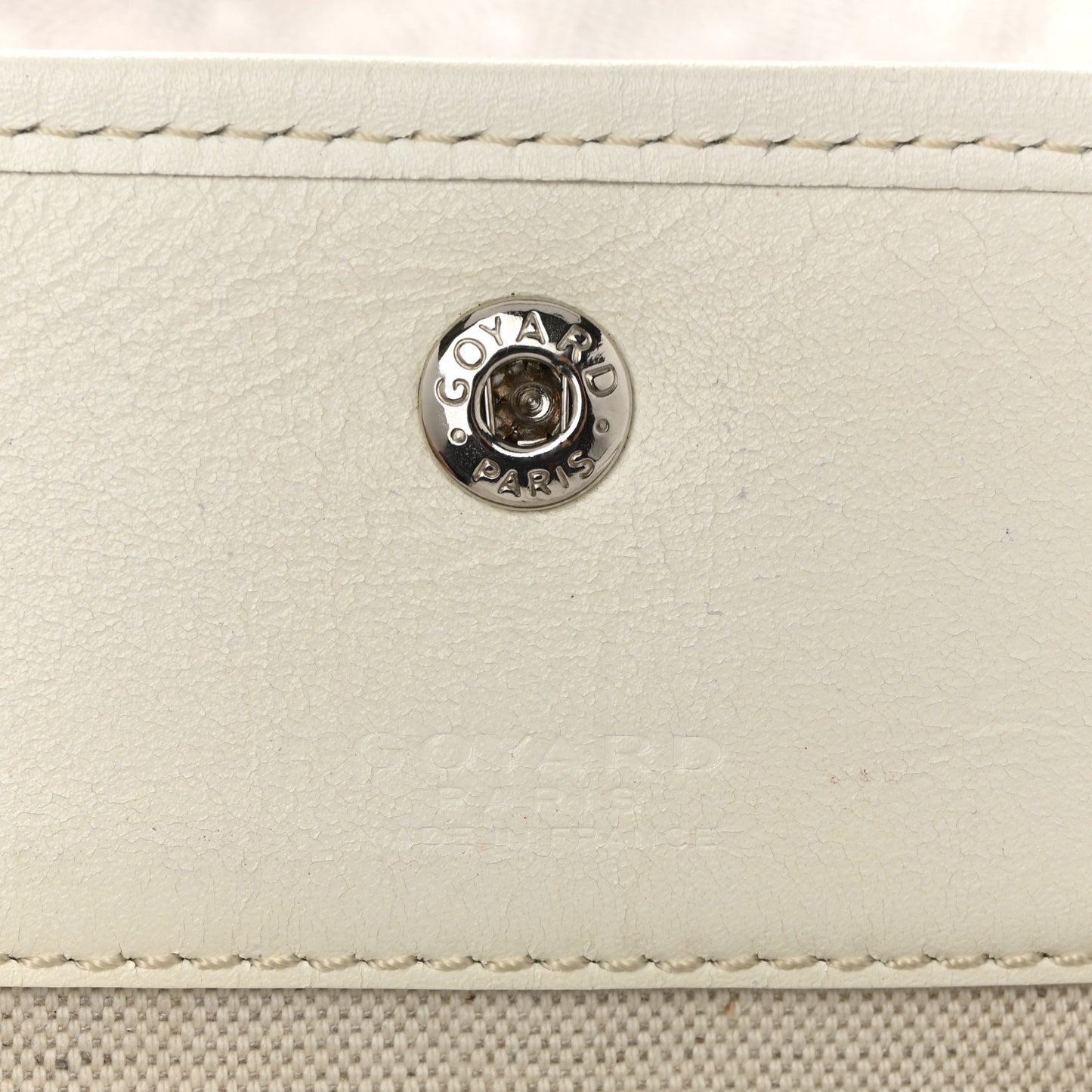 Goyardine Saint Louis PM White