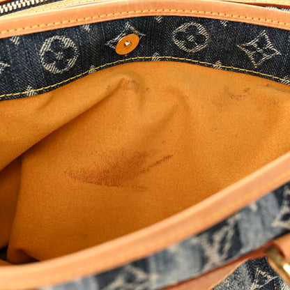 Louis Vuitton Denim Raye Cabas GM 11 of 18