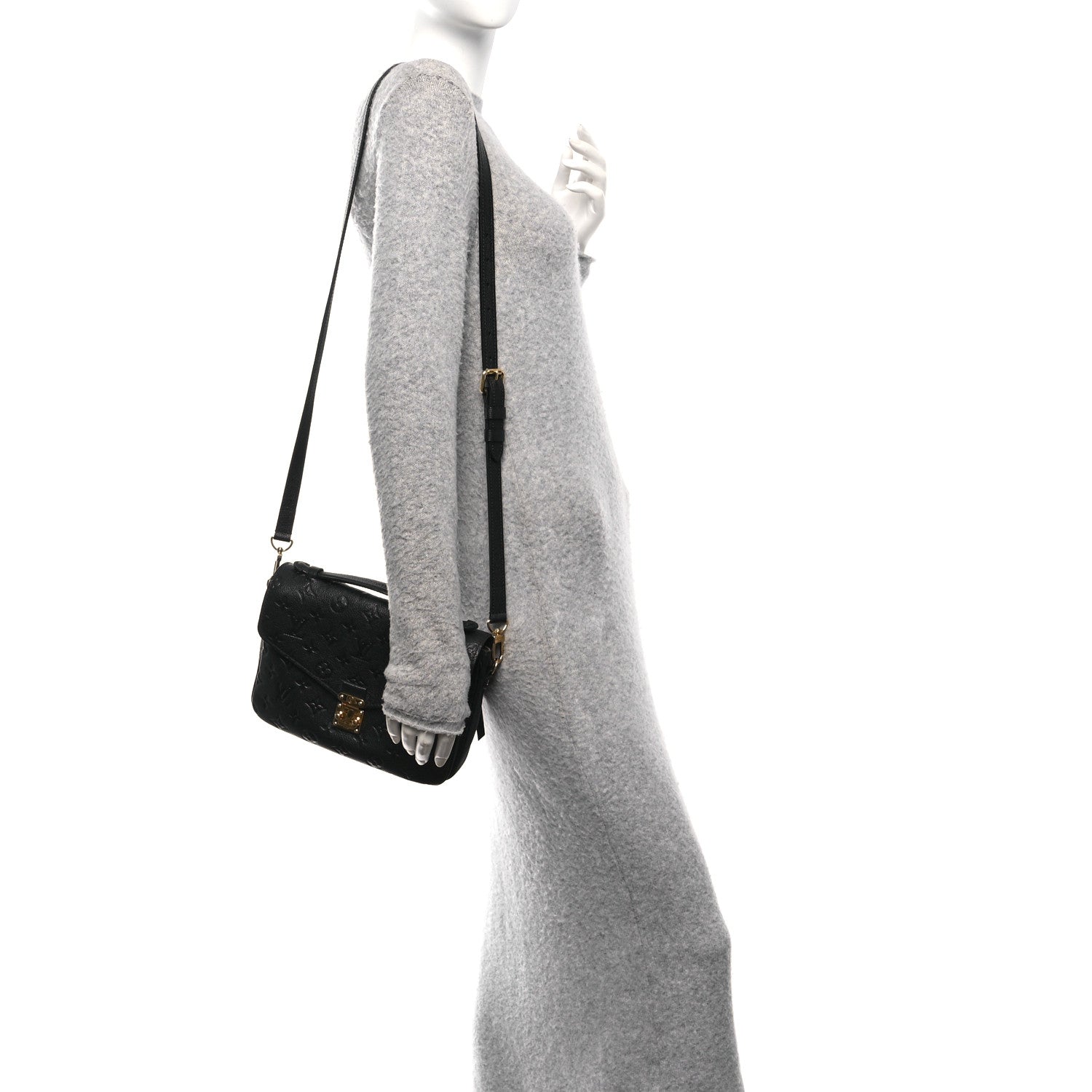 Louis Vuitton Empreinte Pochette Metis Black 2 of 9