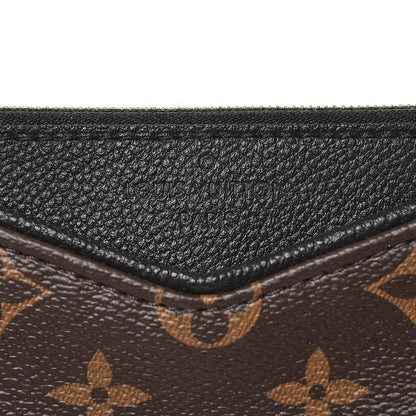 Louis Vuitton Monogram Pallas Clutch Black 8 of 9