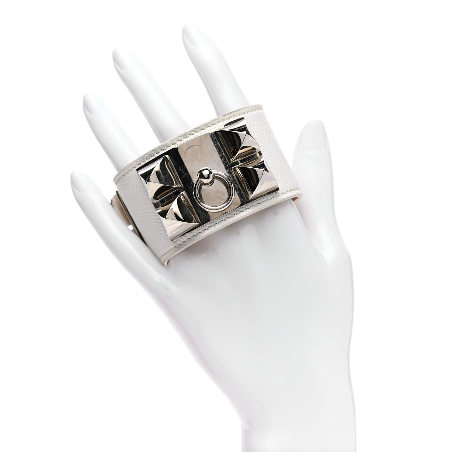 Epsom Collier de Chien CDC Bracelet S White