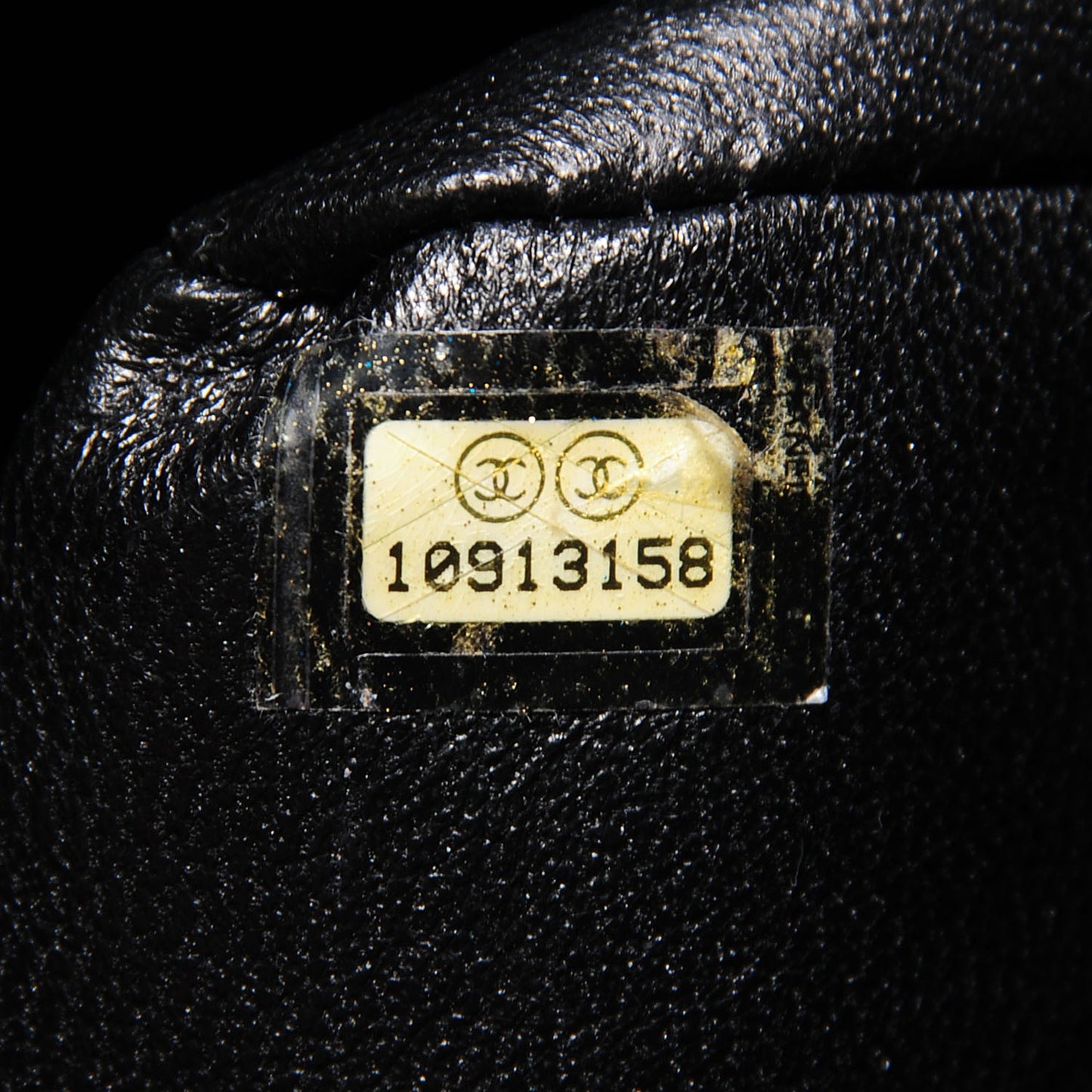 Caviar Quilted Medallion Tote Black