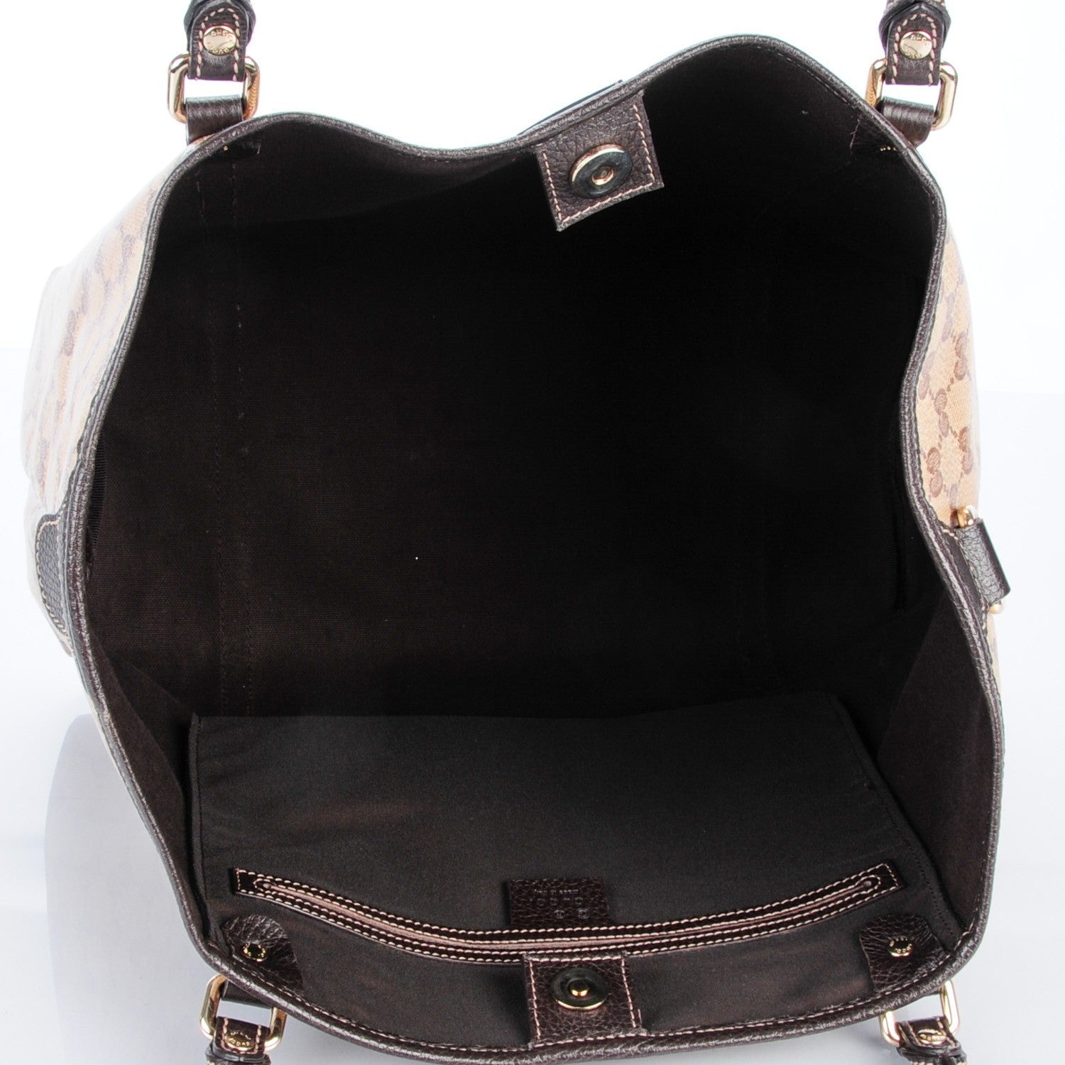 Gucci Crystal Monogram Medium Joy Tote Beige Ebony Testa di Moro 5 of 7