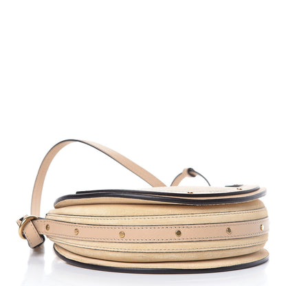 Chloe Calfskin Suede Small Pixie Bag Pearl Beige 4 of 7