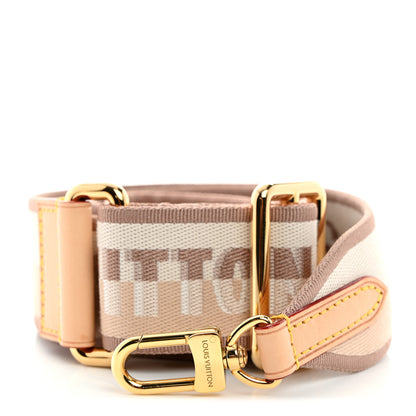 Louis Vuitton Jacquard Speedy Bandouliere 20 Shoulder Strap Beige 1 of 3