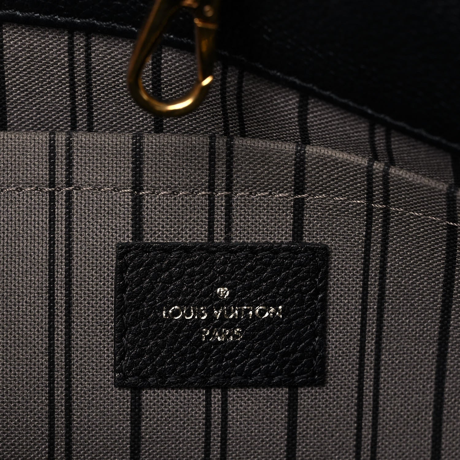 Louis Vuitton Empreinte Montaigne GM Black 6 of 14