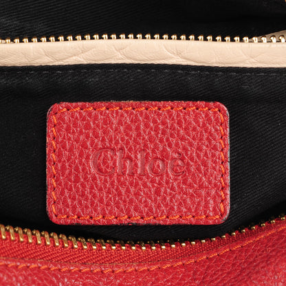 Chloe Calfskin Medium Paraty Red 6 of 8