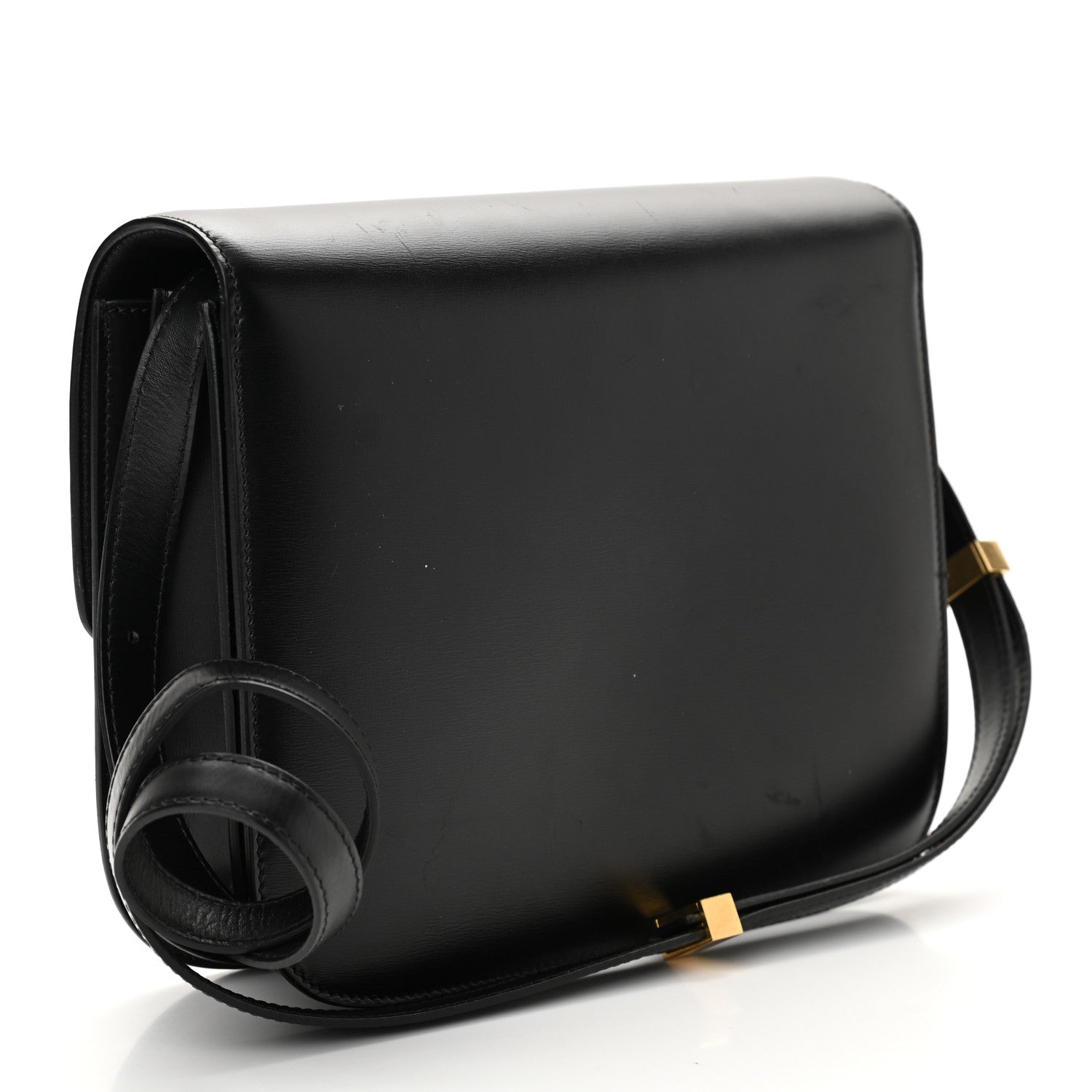 Celine Box Calfskin Medium Classic Box Flap Bag Black 3 of 13