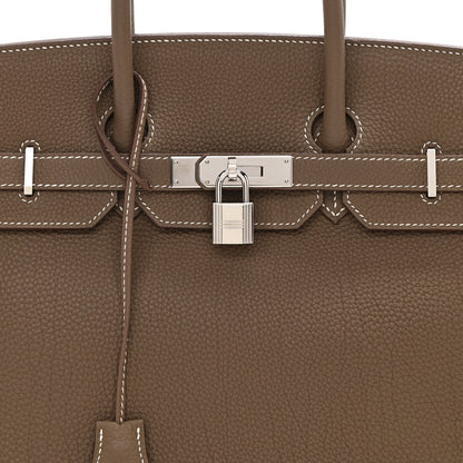 Hermes Togo Birkin 35 Etoupe 8 of 16