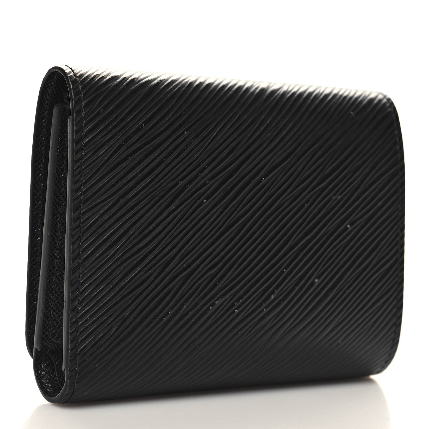 Epi Twist Compact Wallet Black