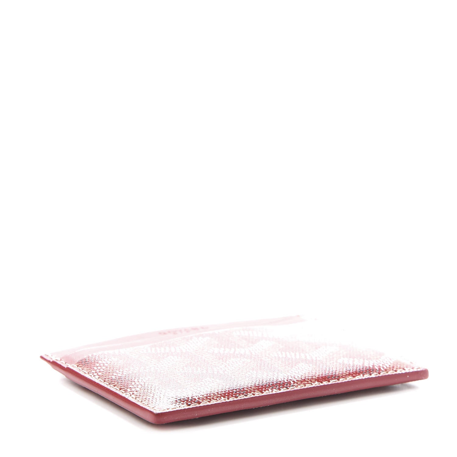 Goyard Goyardine Saint Sulpice Card Holder Red 4 of 8